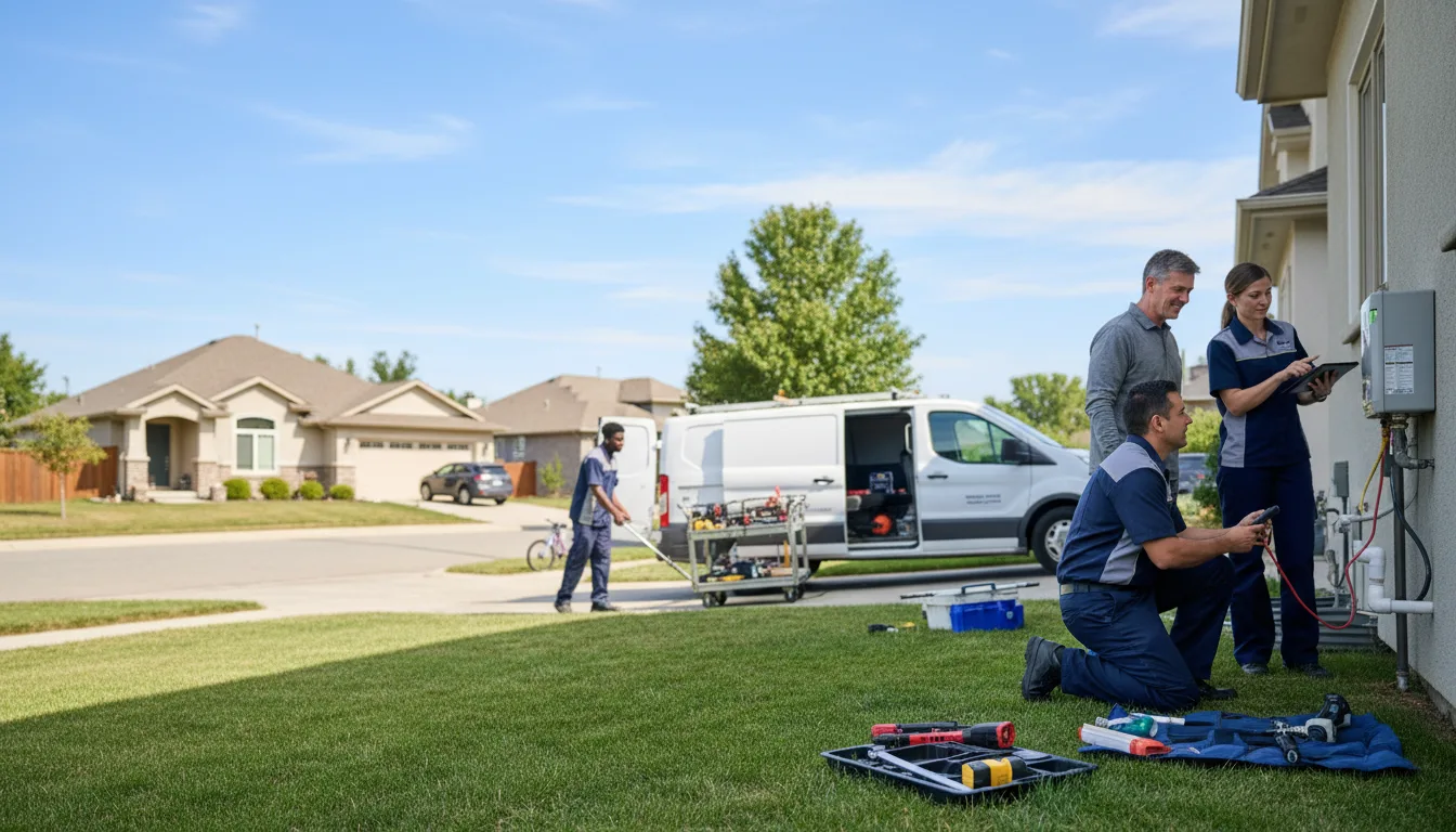 Tankless water heater service in Dumfries, VA